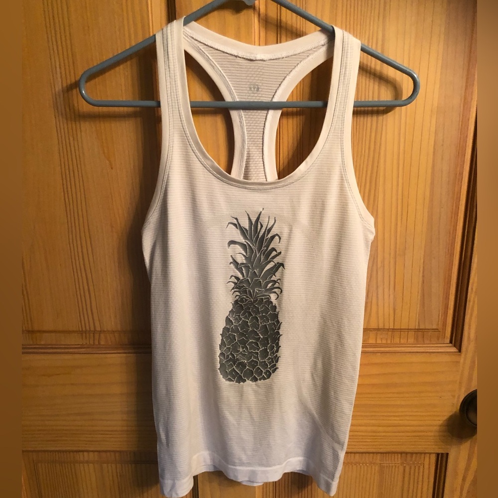 Lululemon RARE Swiftly Tech Tank Pineapple Hawaii Exclusive Edition Rare 4 Small